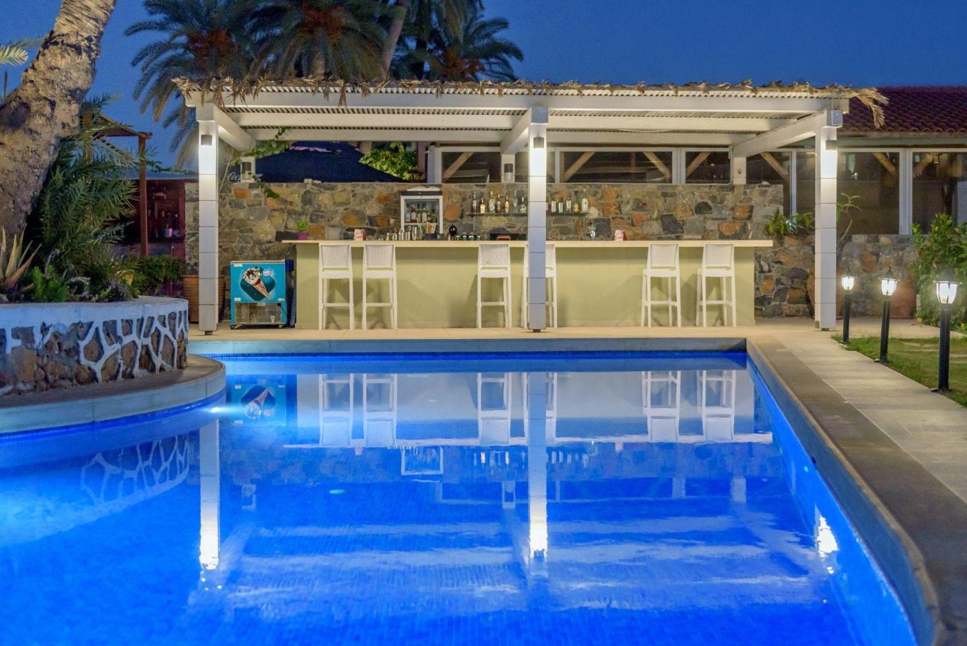 Zeus Hotels Palm Beach Stalida Exterior foto