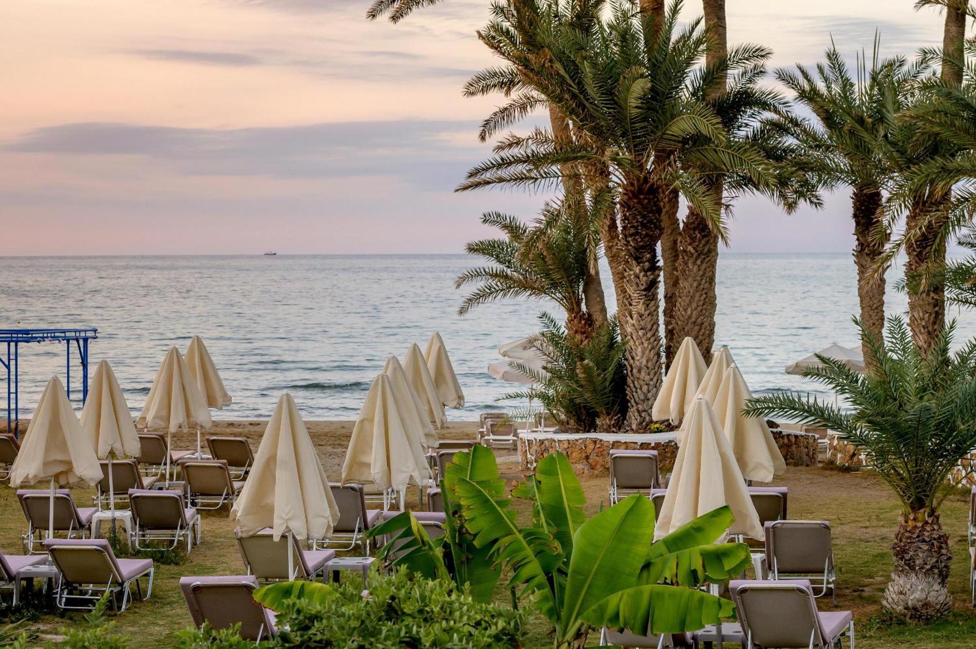 Zeus Hotels Palm Beach Stalida Exterior foto